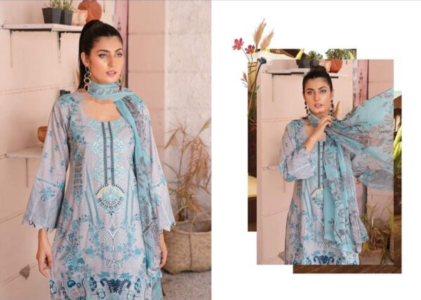 Soni Dress Luxury Linen Collection Readymade D5 - Image 4