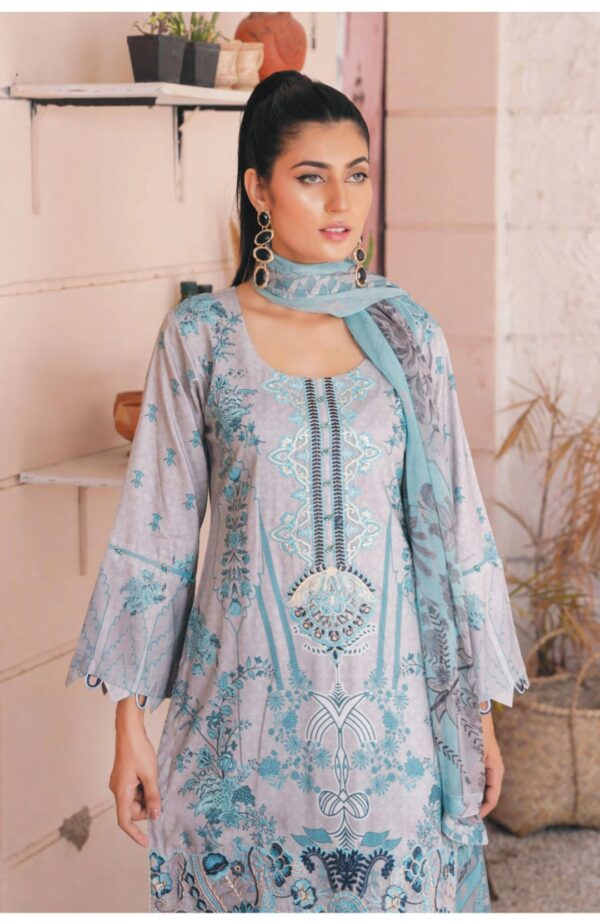 Soni Dress Luxury Linen Collection Readymade D5 - Image 6