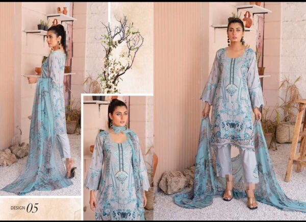 Soni Dress Luxury Linen Collection Readymade D5 - Image 3