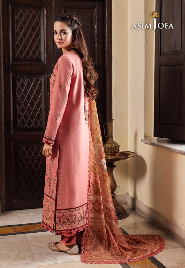 AJRW-35 Asim Jofa Rania Premium Cotton unstitched - Image 10