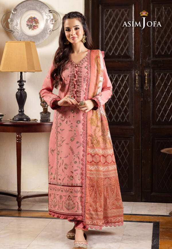 AJRW-35 Asim Jofa Rania Premium Cotton unstitched