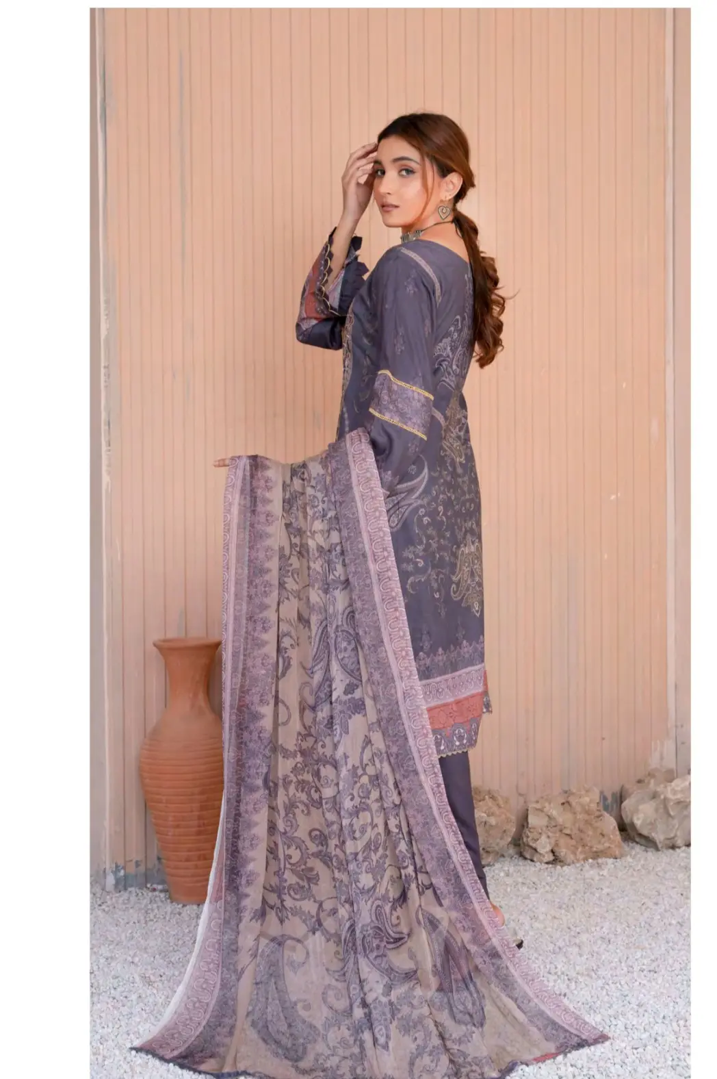 Soni Dresses Luxury Linen Collection Readymade D4 - Image 3