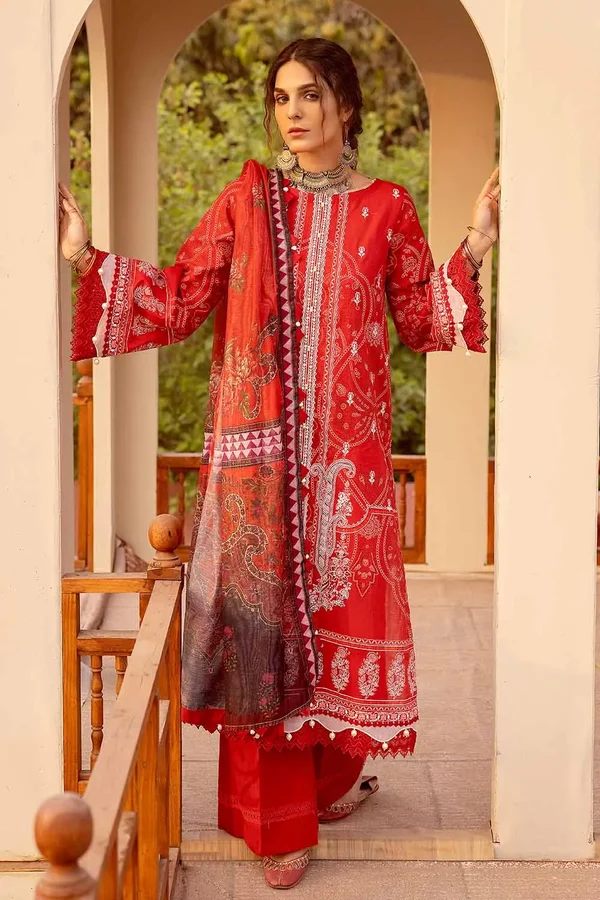 CN-32014 Gul Ahmed Embroidered Lawn Unstitched