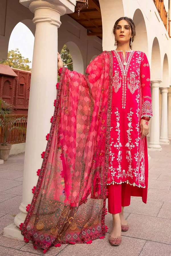 CN-32015 Gul Ahmed Embroidered Lawn Unstitched