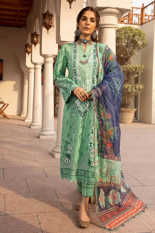 CN-32016 Gul Ahmed Embroidered Lawn Unstitched - Image 6