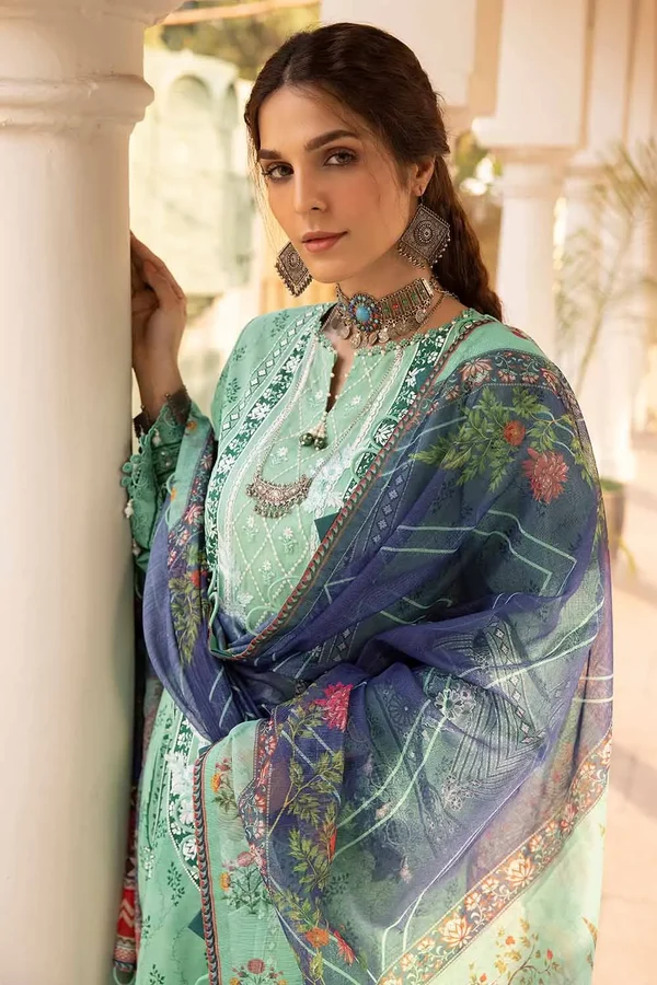 CN-32016 Gul Ahmed Embroidered Lawn Unstitched - Image 4