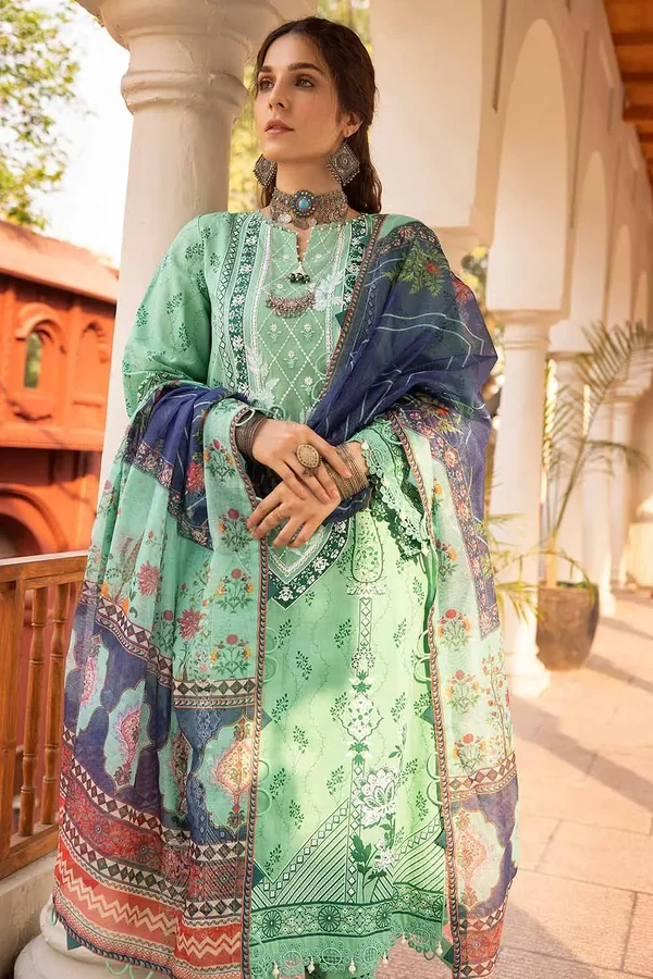 CN-32016 Gul Ahmed Embroidered Lawn Unstitched - Image 3