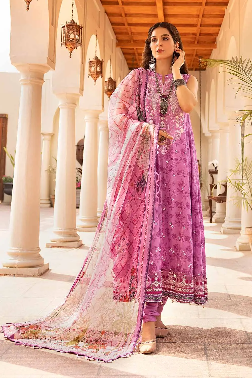 CN-32018 Gul Ahmed Embroidered Lawn Unstitched - Image 5