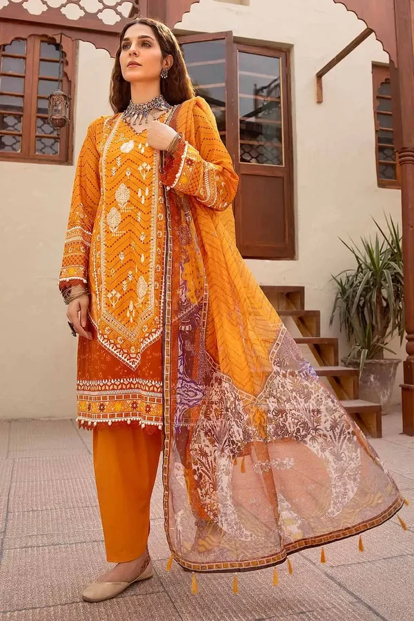 CN-32019 Gul Ahmed Embroidered Lawn Unstitched
