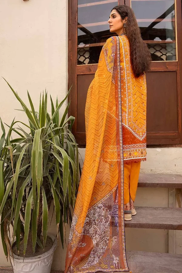 CN-32019 Gul Ahmed Embroidered Lawn Unstitched - Image 2