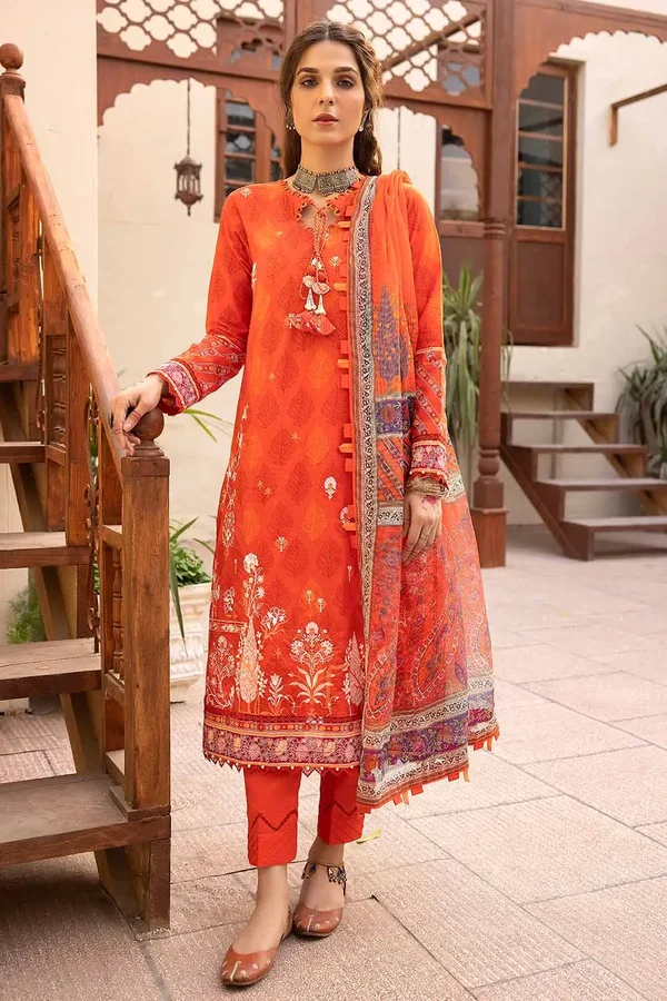CN-32020 Gul Ahmed Embroidered Lawn Unstitched