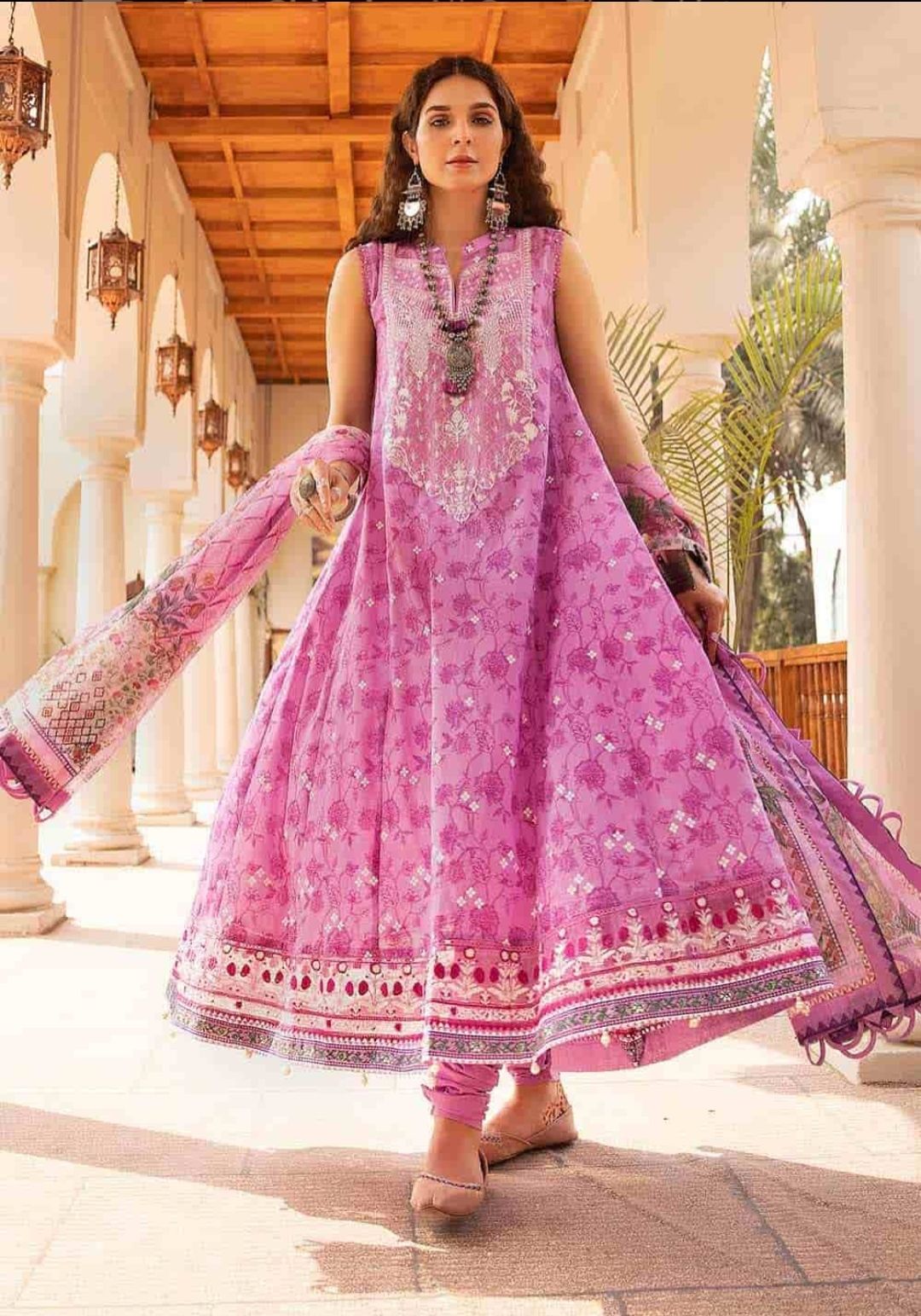 CN-32018 Gul Ahmed Embroidered Lawn Unstitched - Image 8