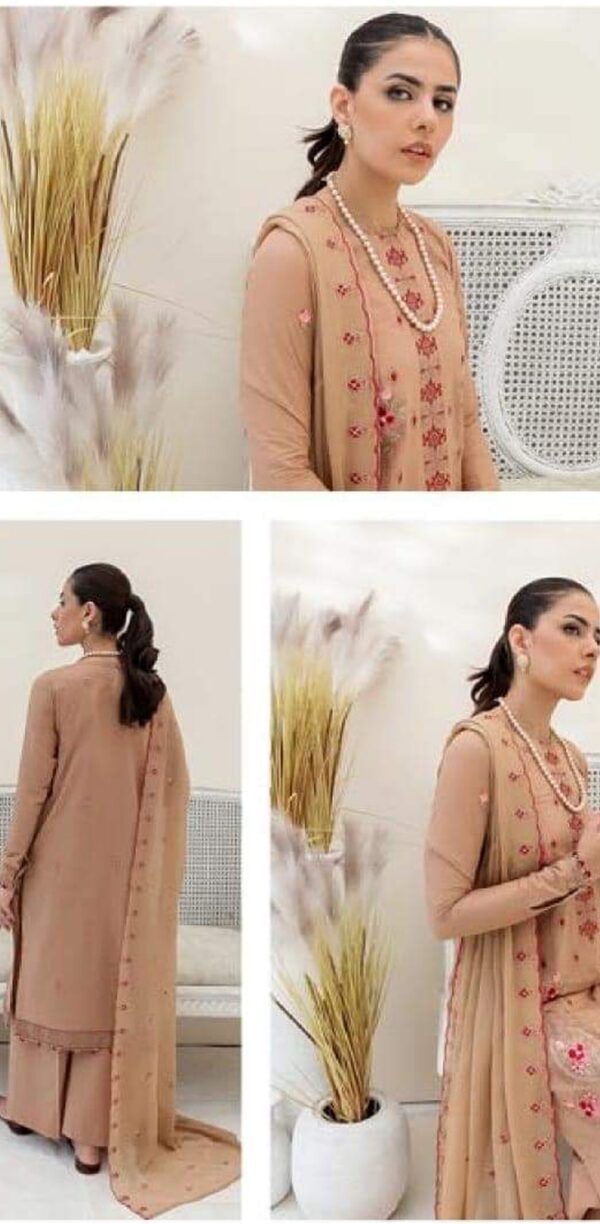 GJ-09 Gull Jee Luxury Embroidered Lawn Unstitched - Image 9