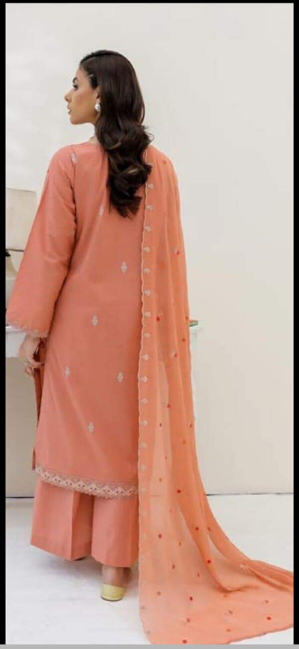 GJ-02 Gull Jee Luxury Embroidered Lawn Unstitched - Image 4