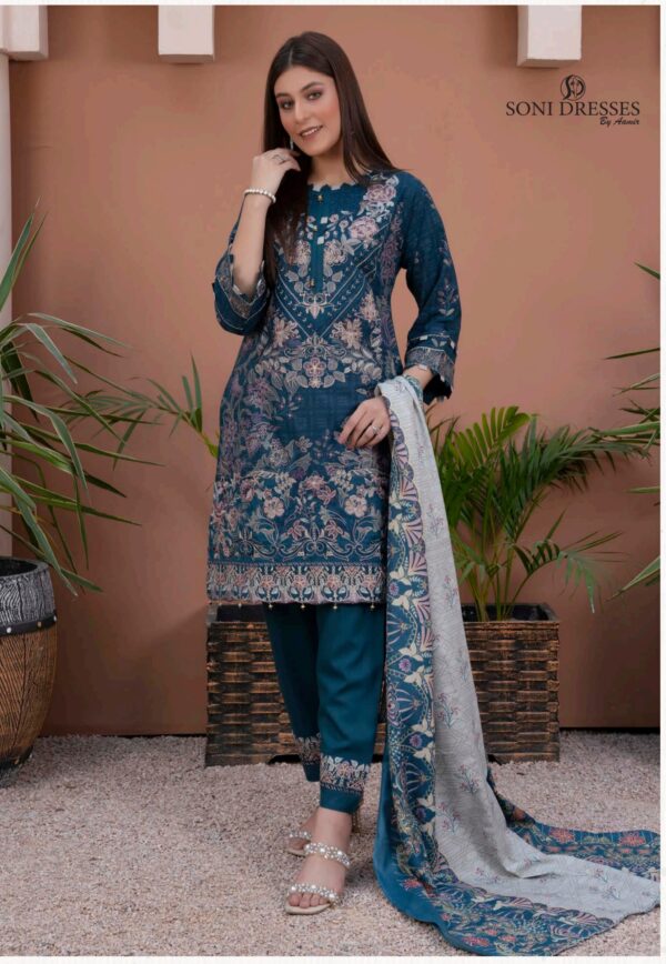 Soni Dresses Luxury Dhanak Readymade Vol SD38 D3
