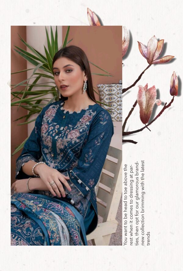 Soni Dresses Luxury Dhanak Readymade Vol SD38 D3 - Image 4