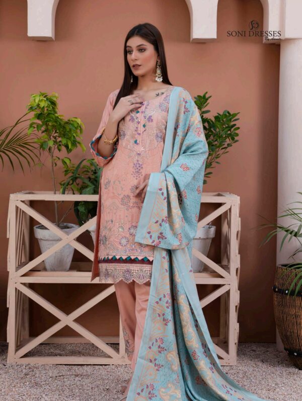 Soni Dresses Luxury Dhanak Readymade Vol SD38 D5 - Image 4
