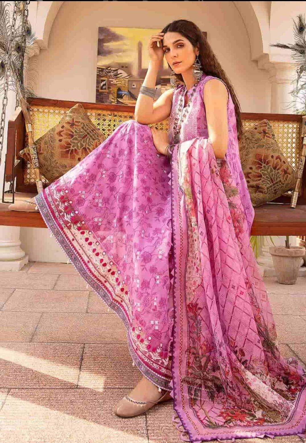 CN-32018 Gul Ahmed Embroidered Lawn Unstitched - Image 7