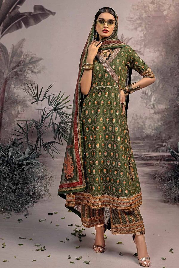 CN-32022 Gul Ahmed Embroidered Lawn Unstitched - Image 4