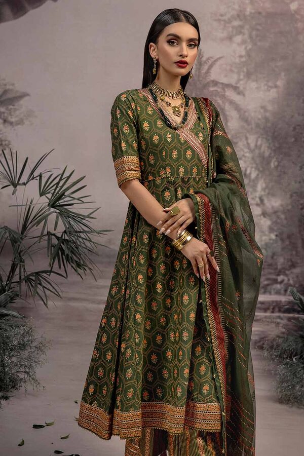 CN-32022 Gul Ahmed Embroidered Lawn Unstitched - Image 2