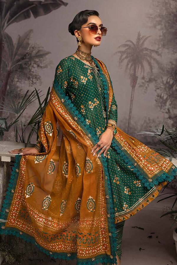 CN-32025 Gul Ahmed Embroidered Lawn Unstitched - Image 3