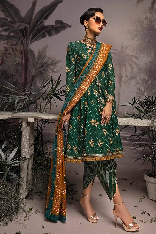CN-32025 Gul Ahmed Embroidered Lawn Unstitched - Image 4