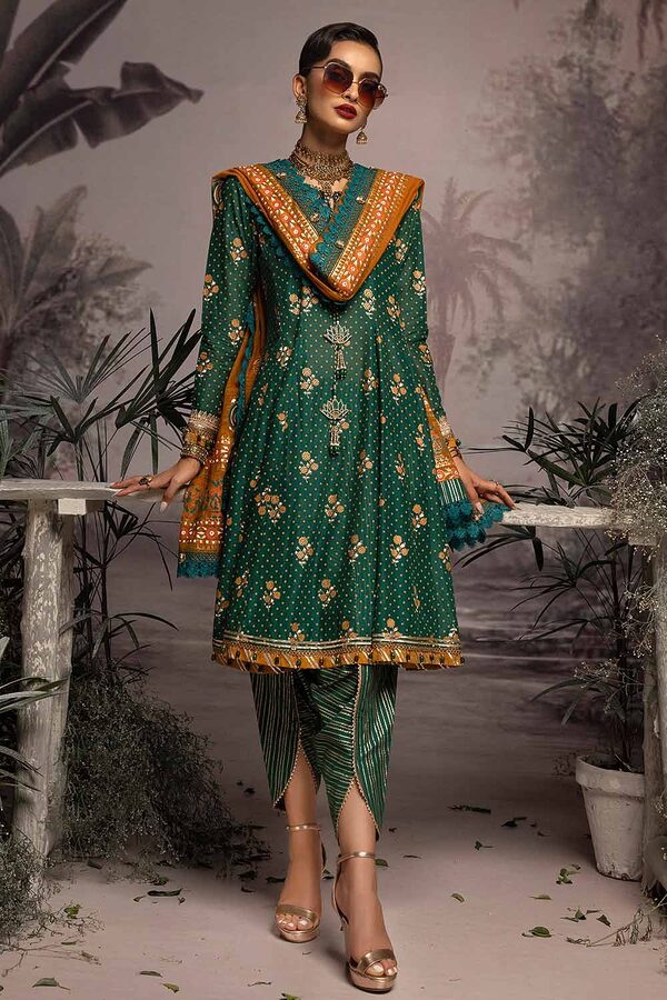 CN-32025 Gul Ahmed Embroidered Lawn Unstitched - Image 5