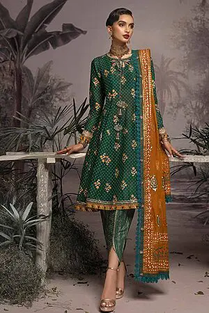 CN-32025 Gul Ahmed Embroidered Lawn Unstitched