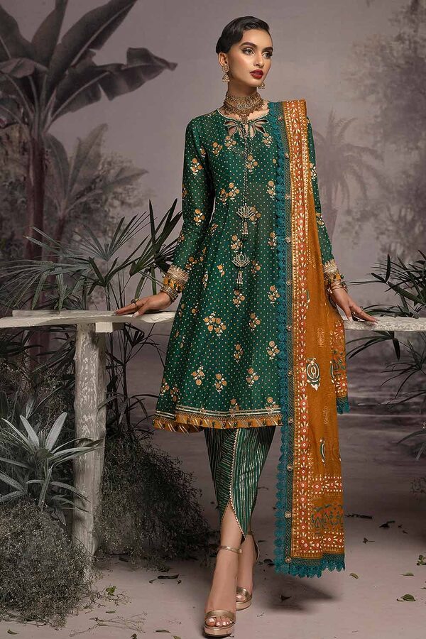 CN-32025 Gul Ahmed Embroidered Lawn Unstitched