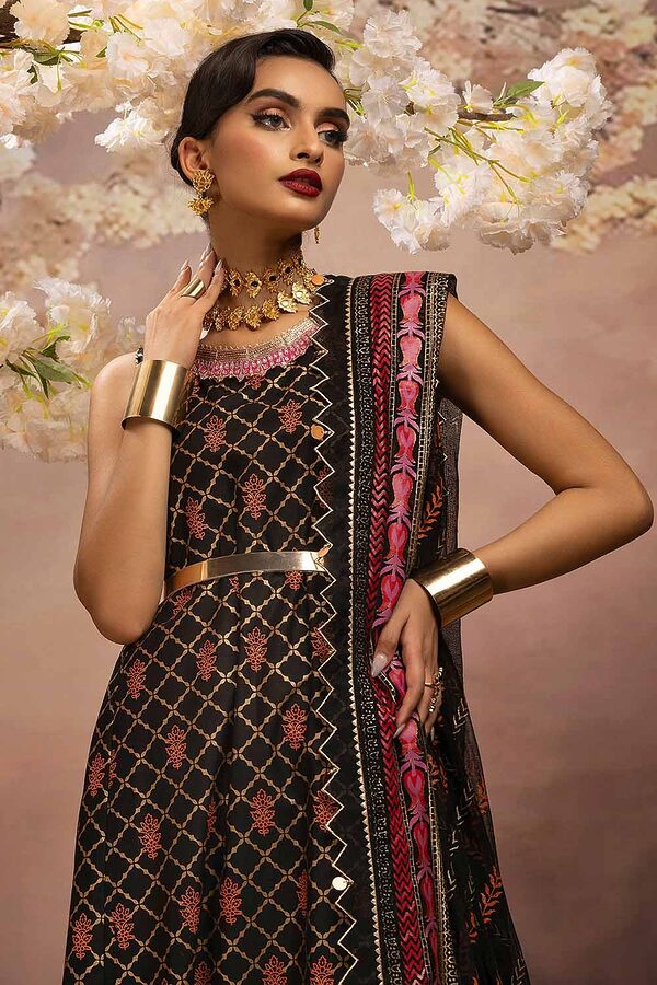 CN-32027 Gul Ahmed Embroidered Lawn Unstitched - Image 5