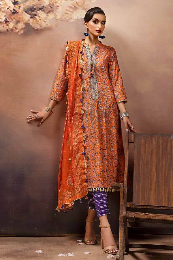CN-32028 Gul Ahmed Embroidered Lawn Unstitched