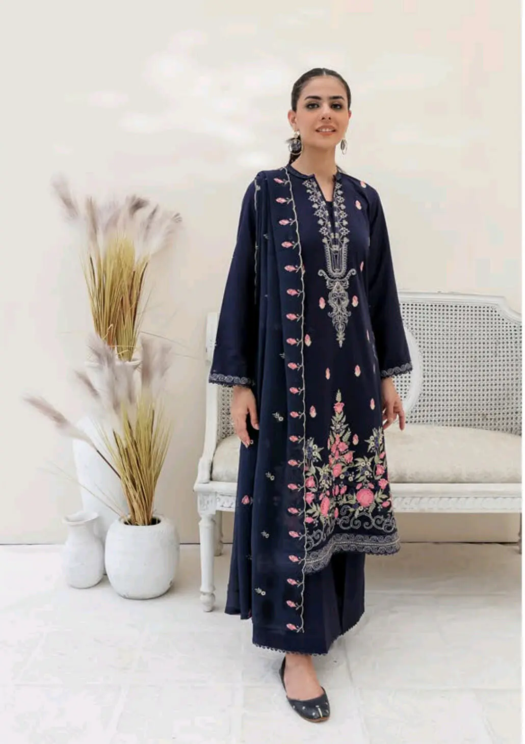 GJ-11 Gull Jee Luxury Embroidered Lawn Unstitched
