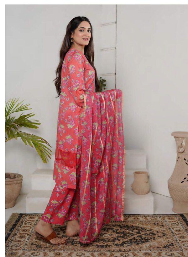 SA-07 Safiya Embroidered Lawn Unstitched - Image 2