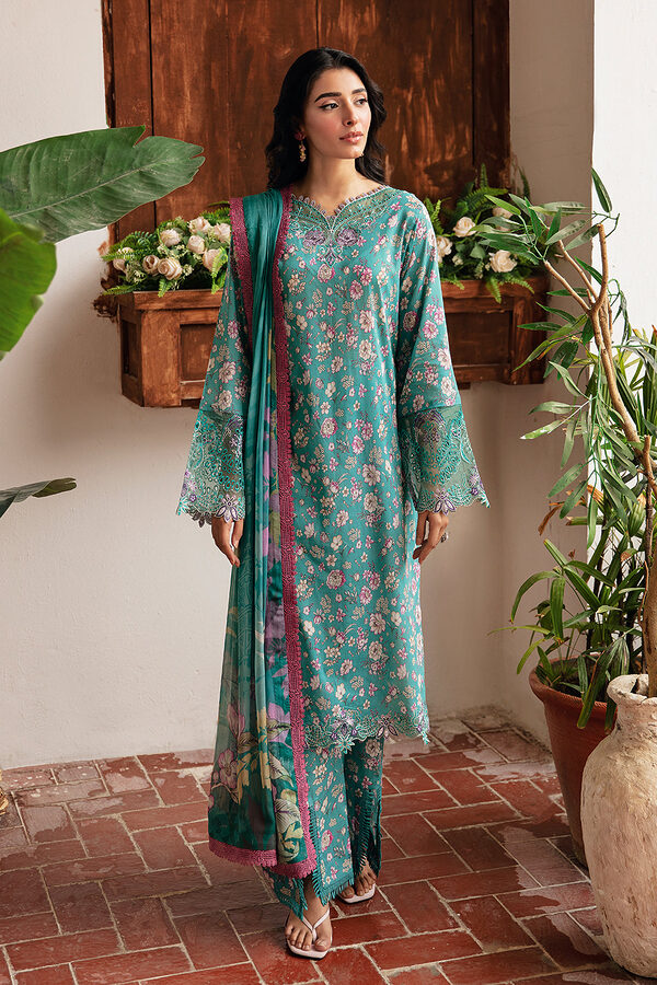 N-402 Ramsha Rangrez Luxury Lawn unstitched