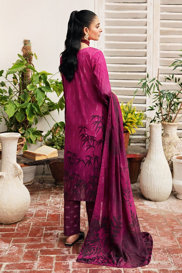 N-408 Ramsha Rangrez Luxury Lawn unstitched - Image 2
