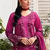 N-408 Ramsha Rangrez Luxury Lawn unstitched - Image 3