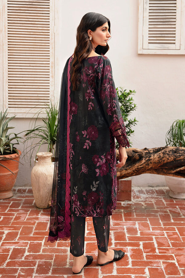 N-401 Ramsha Rangrez Luxury Lawn unstitched - Image 2