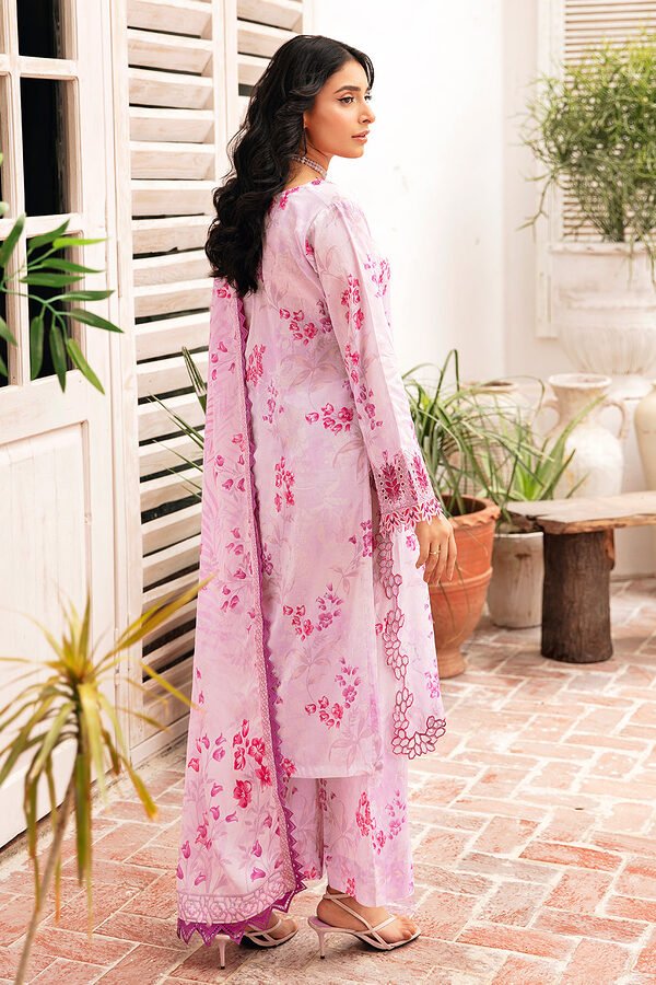 N-405 Ramsha Rangrez Luxury Lawn unstitched - Image 2