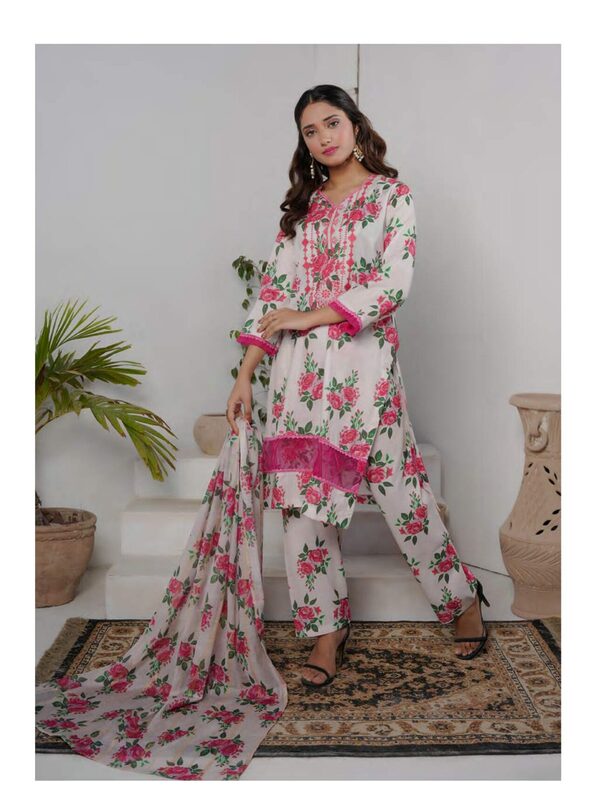 SA-01 Safiya Embroidered Lawn Unstitched