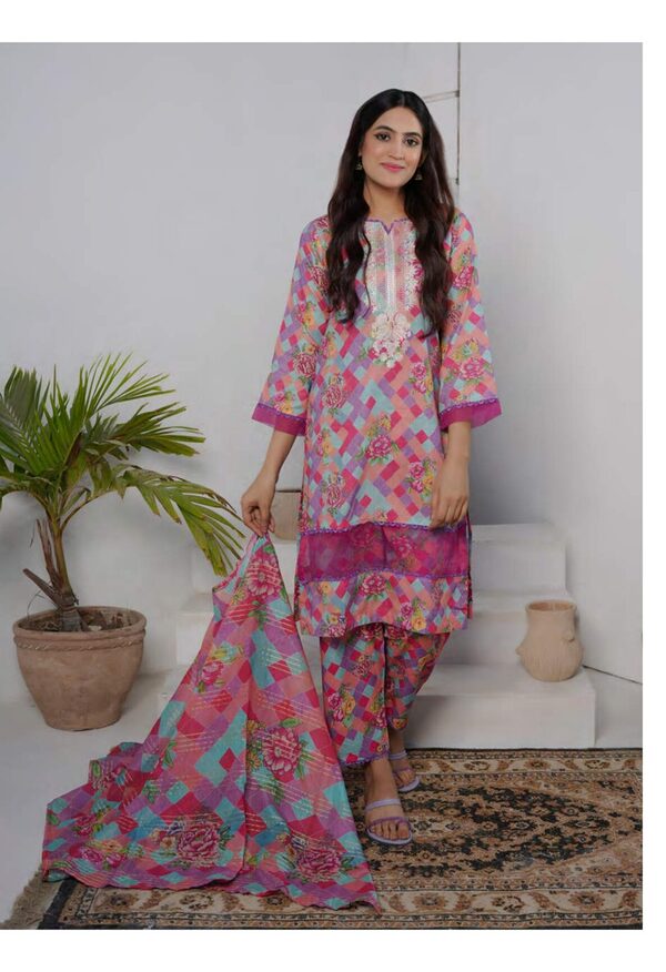 SA-04 Safiya Embroidered Lawn Unstitched
