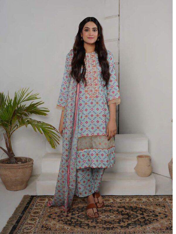 SA-06 Safiya Embroidered Lawn Unstitched