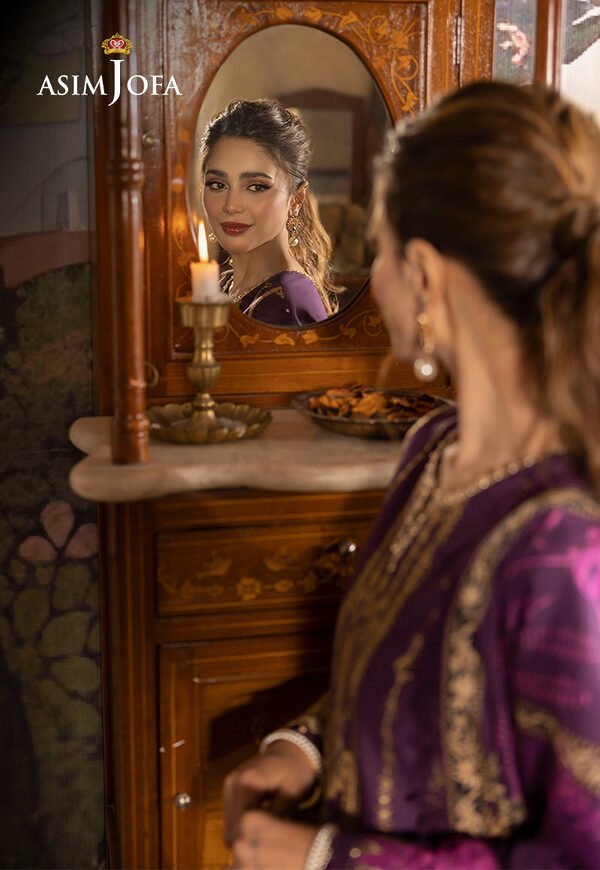 AJNR-12 Asim Jofa Rania Spring Summer Unstitched - Image 9
