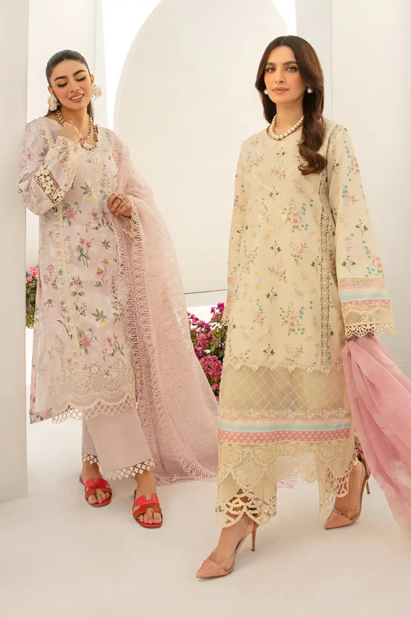 Rang Rasiya Florence Summer Edit Lawn Luna unstitched - Image 7