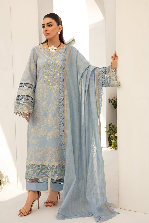 Rang Rasiya Florence Summer Edit Lawn Mellow unstitched - Image 6