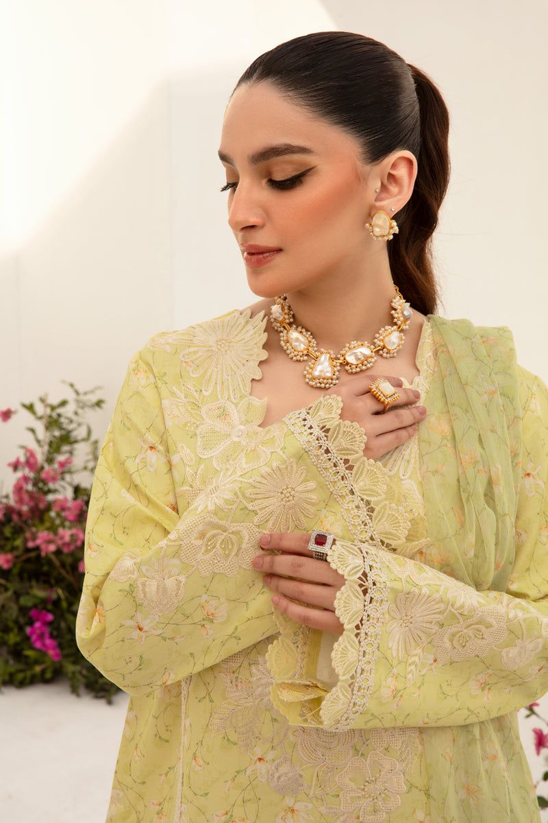 Rang Rasiya Florence Summer Edit Lawn Olivia unstitched - Image 4