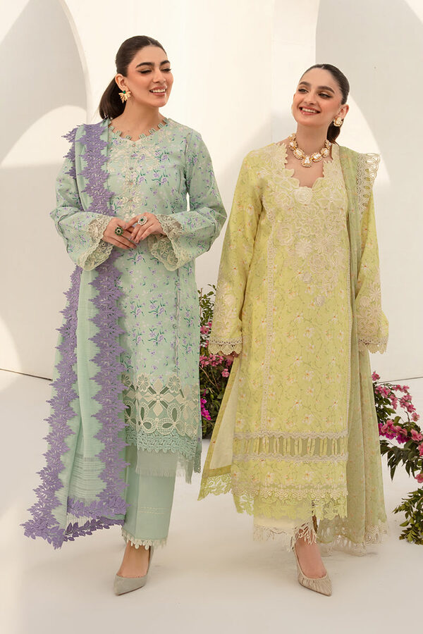 Rang Rasiya Florence Summer Edit Lawn unstitched-Dahlia - Image 11