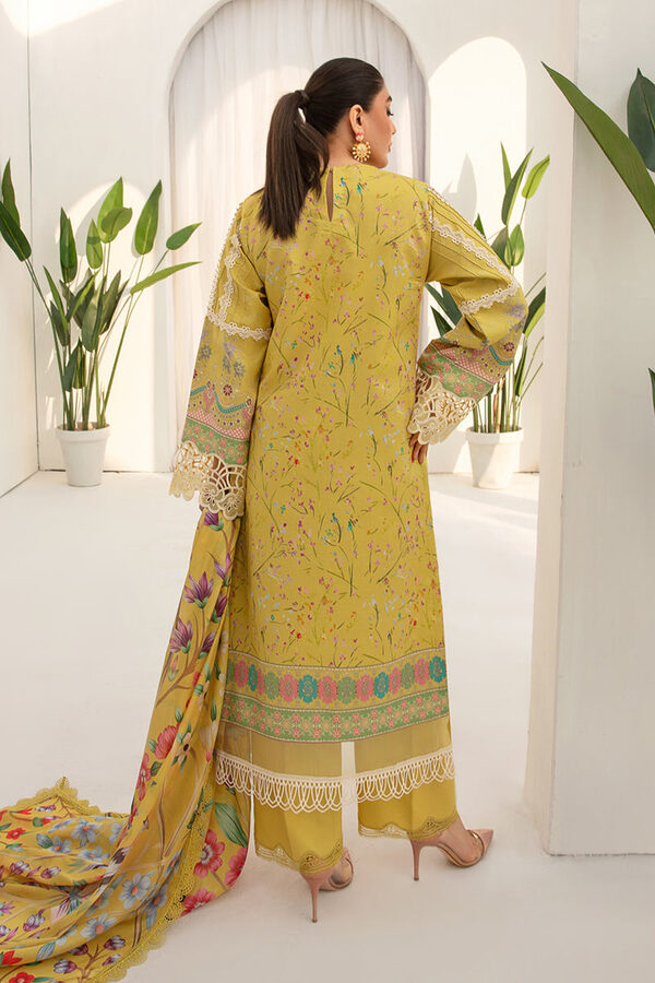 Rang Rasiya Florence Summer Edit Lawn Sunshine unstitched - Image 3