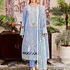 Parishay Noor-e-Nazar Luxury Embroidered Lawn D1 Unstitched