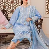 Parishay Noor-e-Nazar Luxury Embroidered Lawn D1 Unstitched - Image 7