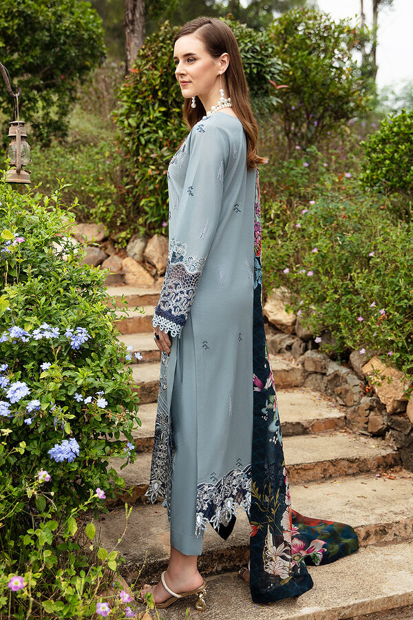 Ramsha Andaaz Luxury Lawn Collection Vol 8 -Z-809 - Image 2